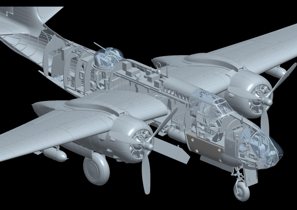Maquette HK Models 01E040 A-20J/K Havoc / Boston IV 1/32 – image 3