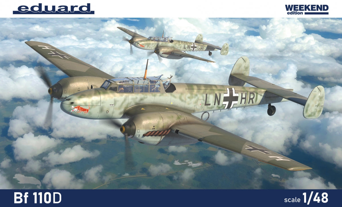 Eduard 8409 Bf 110D 1/48 – imagen 2