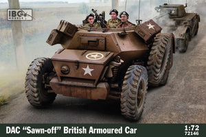 IBG 72146 DAC Voiture blindée britannique à canon scié 1/72