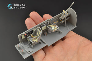 Intérieur imprimé en 3D et coloré sur papier décalcomanie Quinta Studio QD32091 Ju 87A (Trumpeter) 1/32 – Bild 7