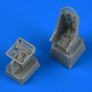 Sièges Quickboost QB72543 Ju 87 Stuka avec barres de sécurité pour Zvezda/Academy 1/72
