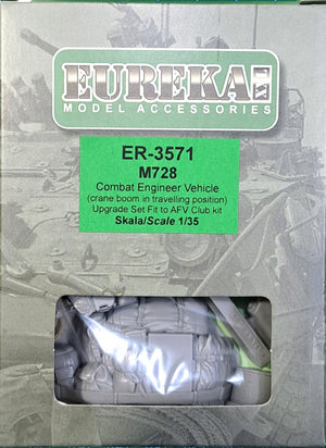 Kit de mise à niveau Eureka XXL ER-3571 pour le véhicule de génie de combat M728, compatible avec la maquette AFV Club 35254 au 1/35 – image 3