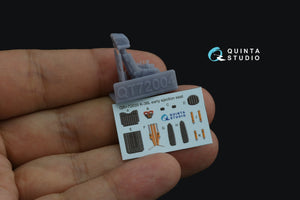 Quinta Studio QR+72035 Siège éjectable K-36L (première version) (pour avions Su-25 jusqu&amp;#39;en 2007) (Tous les kits) 1/72 – immagine 2