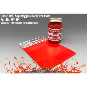 Zero Paints ZP-1414 Ducati 1199 Superleggera Corsa Rouge 60ml – image 2