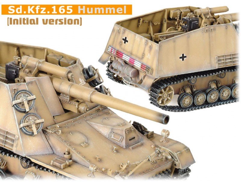 Dragon 6150 SD. Kfz. 165 Hummel (1/35) – immagine 4