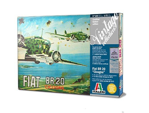 Italeri 0103 Fiat BR 20 &amp;quot;Cicogna&amp;quot; 1/72