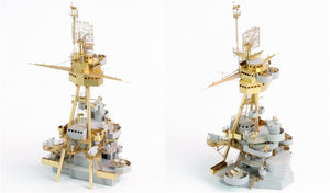 Pontos 35023FN USS BB-34 New York 1944 Kit de détails (avec pont couleur teck, canons, résine, photodécoupe)  – Bild 23