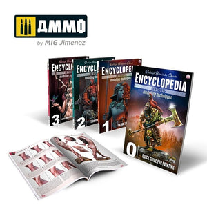 Ammo of Mig 6219 Encyclopédie complète des figures et techniques de modélisation - 4 volumes