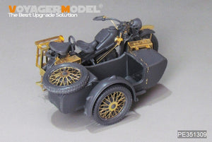 Kit de mise à niveau Voyager Model PE351309 pour moto allemande Zundapp KS600 de la Seconde Guerre mondiale, compatible avec la maquette TAMIYA 35384 au 1/35 – image 7