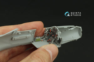 Intérieur coloré imprimé en 3D sur papier décalcomanie pour P-39Q/N Airacobra (Arma Hobby) Quinta Studio QD48514, échelle 1/48 – image 8