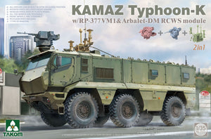 Takom 2173 KAMAZ Typhoon-K avec RP-377VM1 et module RCWS Arbalet-DM 2 en 1 1/35
