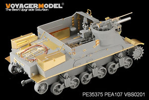 Maquette Voyager PE35375 Fusil américain M7 Priest de la Seconde Guerre mondiale (production intermédiaire) avec étui à munitions et ensemble téléphonique pour DRAGON 6637 au 1/35 – immagine 5