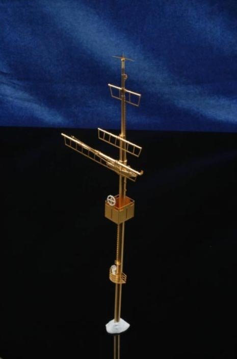 MK1 Design MS-20001 KIT DE DÉTAILS DE MÂT BISMARCK 1/200