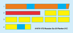 Trumpeter 01678 Su-33 Flanker D russe au 1/72 – image 5