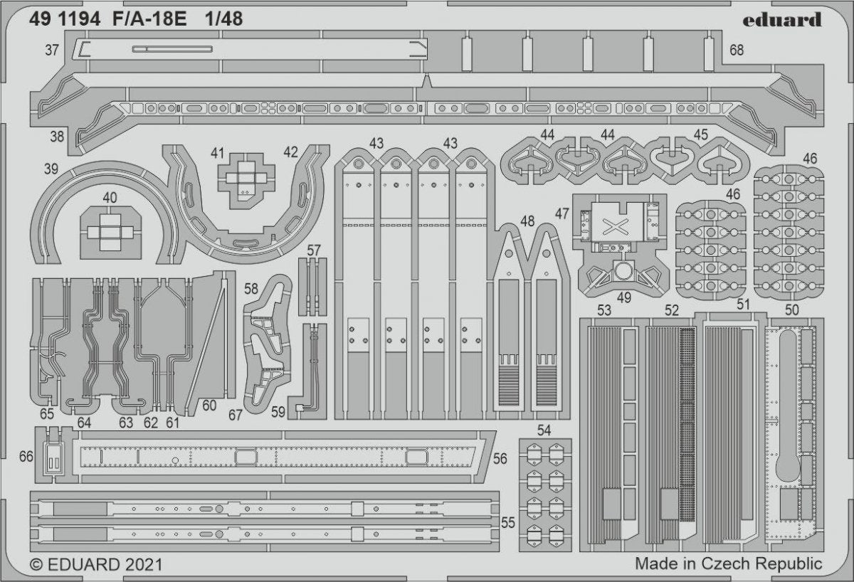 Eduard BIG49302 F/A-18E MENG 1/48 – immagine 2