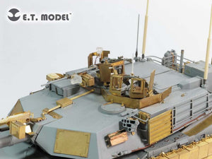 ET Modèle E35-165 Char de combat principal M1A1 de l&amp;#39;armée américaine moderne TUSK I (Pour DRAGON 3535) (1/35) – image 6