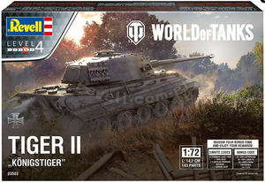 Revell 03503 Tigre II Ausf. B Königstiger World of Tanks 1/72