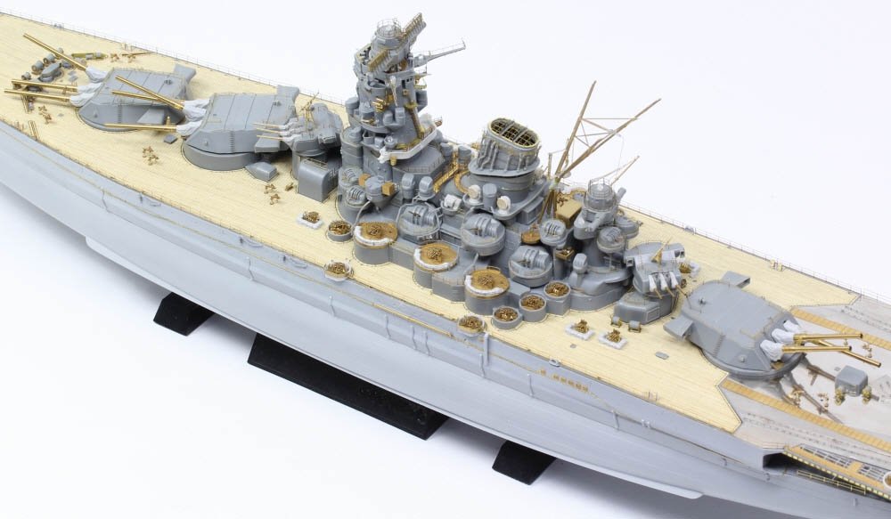 Pontos 37025FB IJN Musashi 1944 Kit de détails, pont noir charbon avancé (1/350) – imagen 2