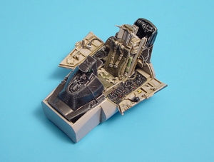 Ensemble de cockpit Aires 4191 F-16C Fighting Falcon au 1/48 Hasegawa