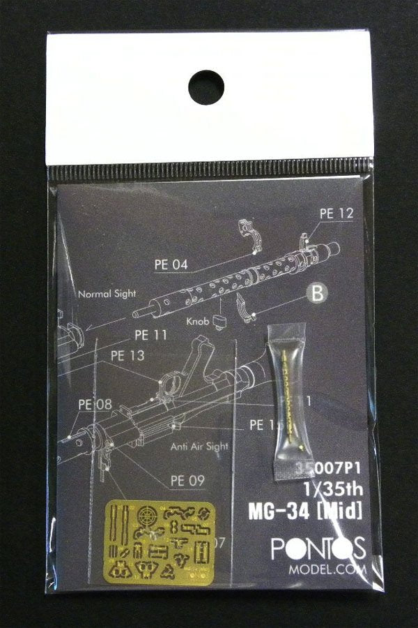 Pontos 35007P1 MG-34 (Moyen) 1/35