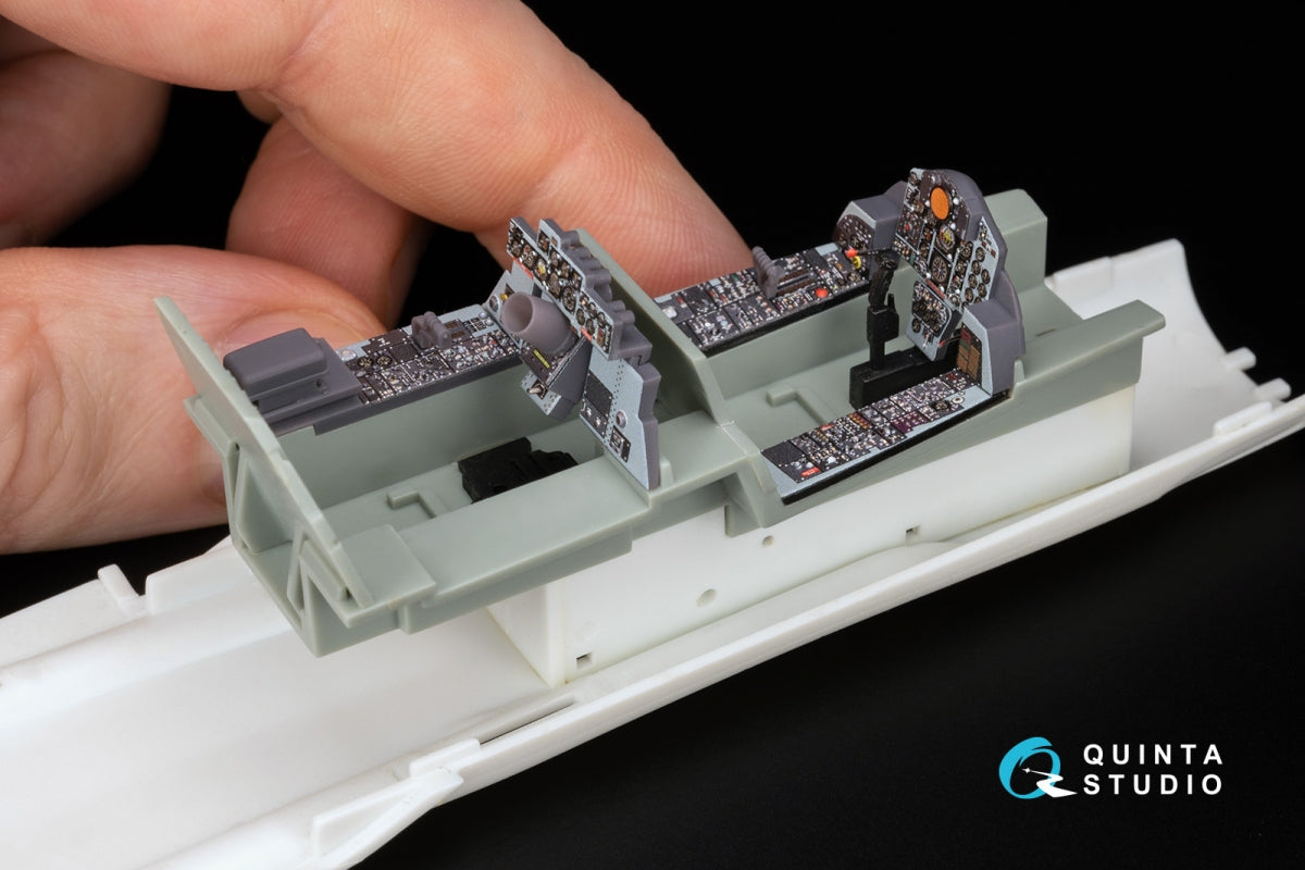 Quinta Studio QD+48487 F-4C Phantom II Intérieur imprimé en 3D et coloré sur papier décalcomanie (Academy) (avec pièces en résine imprimées en 3D) 1/48 – image 13