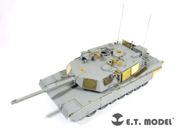 ET Modèle E35-066 M1A1 AIM MBT moderne de l&amp;#39;armée américaine (pour DRAGON 3535) (1/35) – image 2