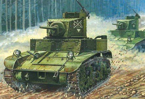 Mirage Hobby 72670 M3 US Light Tank First Hundred 1/72
