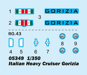 Trumpeter 05349 Croiseur lourd italien Gorizia 1/350 – image 10