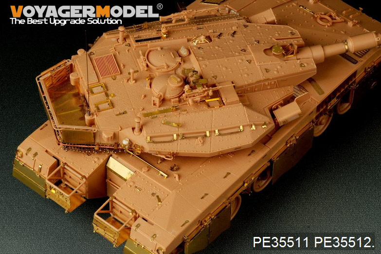 Jupes latérales Voyager Model PE35512 IDF Merkava Mk.3D MBT pour HOBBYBOSS 82441 1/35 – immagine 2