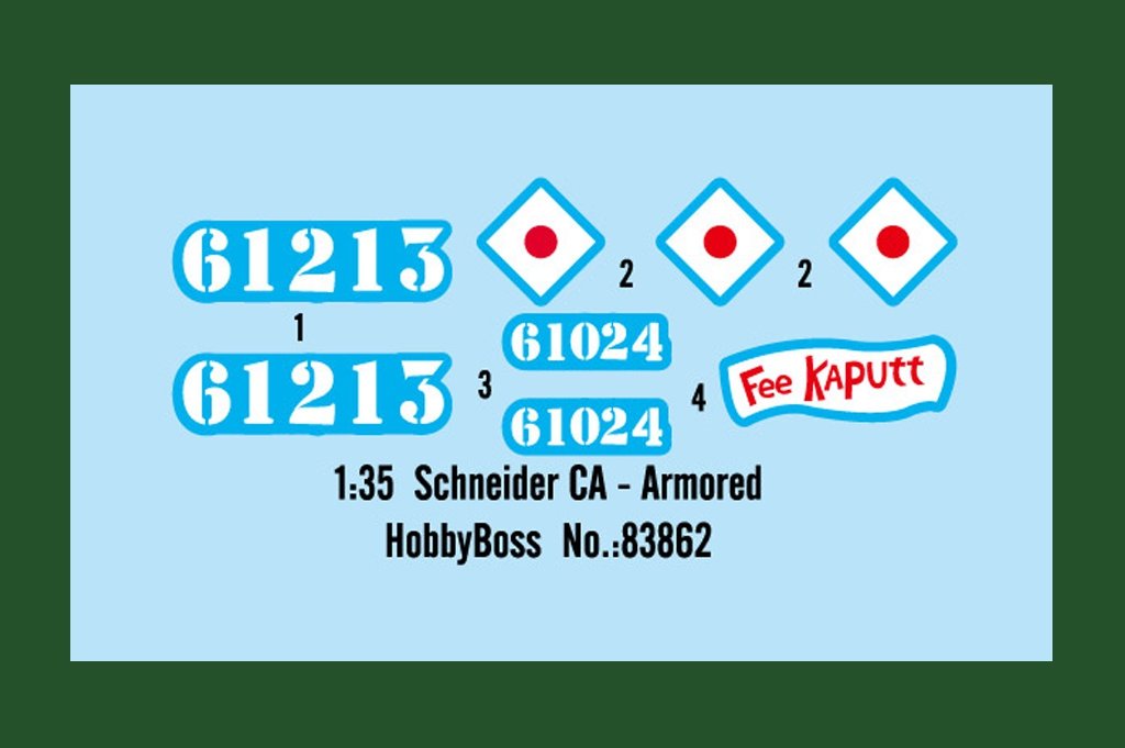 Hobby Boss 83862 Schneider CA - Blindé – image 3