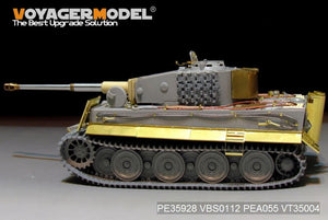 Maquette Voyager PE35928 Char Tiger I allemand de la Seconde Guerre mondiale, production tardive, pour TRUMPETER 09540, échelle 1/35 – immagine 8