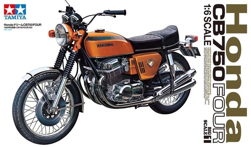Tamiya 16001 Honda CB750 Four 1/6 