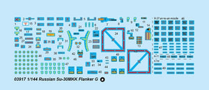 Trumpeter 03917 Su-30MKK Flanker russe G 1/144 – immagine 5