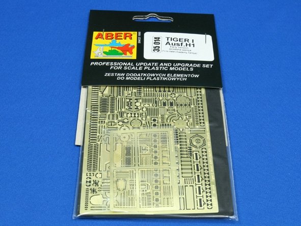 Aber 35014 Tiger I Ausf.E/H1 (ancienne version) (ITA,ACA) (1/35) – immagine 3