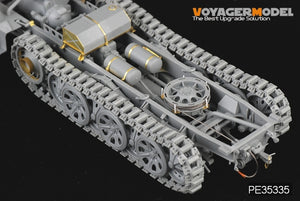 Maquette Voyager PE35335 Sd.Kfz.7 8t allemand de la Seconde Guerre mondiale, production tardive, pour DRAGON 6562, échelle 1/35 – imagen 8