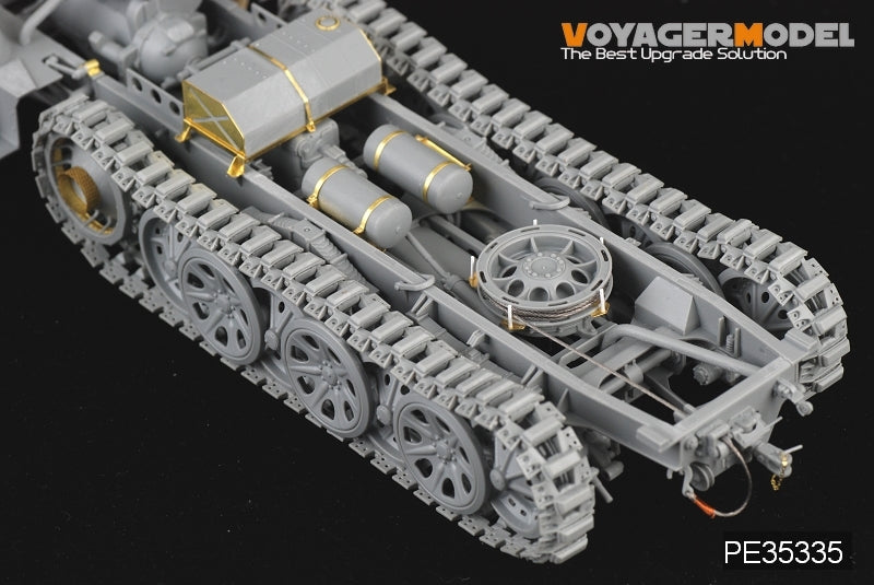 Maquette Voyager PE35335 Sd.Kfz.7 8t allemand de la Seconde Guerre mondiale, production tardive, pour DRAGON 6562, échelle 1/35 – imagen 8