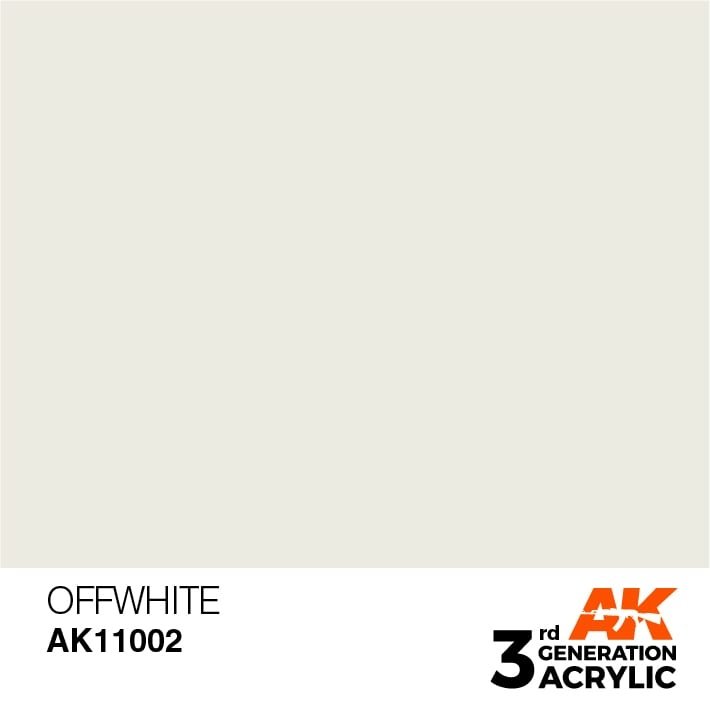 AK Interactive AK11002 Blanc Cassé 17ml