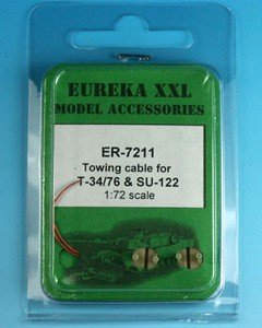 Câble de remorquage Eureka XXL ER-7211 pour T-34/76 et canons automoteurs SU-85/100/122 1/72