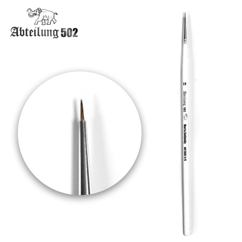 502 Abteilung ABT850-5/0 Brosse Marta Kolinsky 5/0