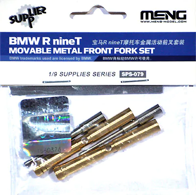 Ensemble de fourche avant métallique mobile Meng Model SPS-079 BMW R nineT 1/9