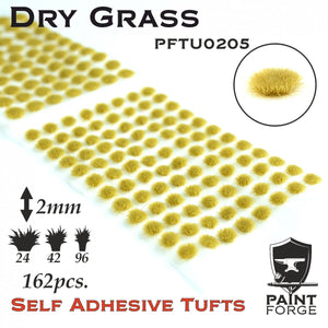 Touffes Paint Forge PFTU0205 : Herbe sèche 2 mm