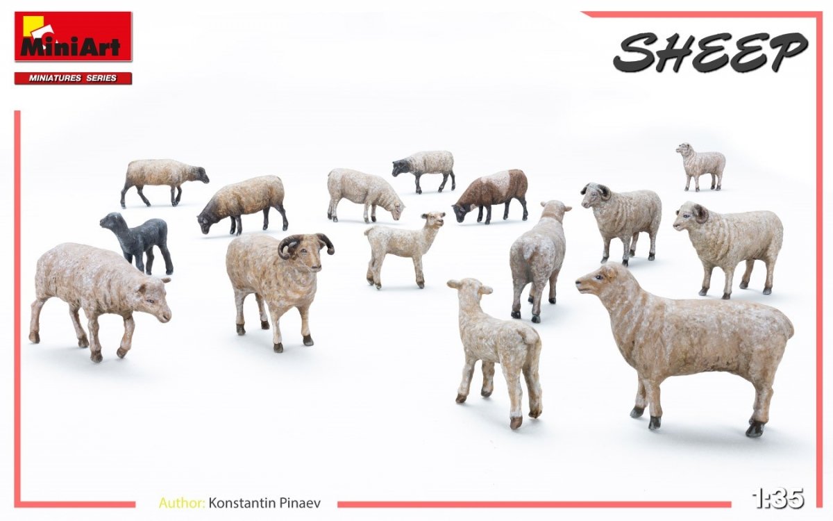 MiniArt 38042 MOUTON 1/35 – immagine 6