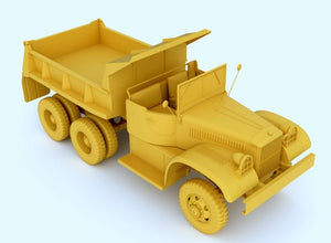 Camion-benne Diamond T 972, modèle Mirror 35806, cabine ouverte, échelle 1/35  – Bild 3