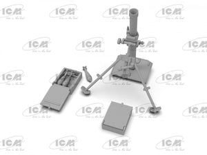 Mortier allemand ICM 35716 s.Gr.W.34 de la Seconde Guerre mondiale, échelle 1/35  – imagen 2