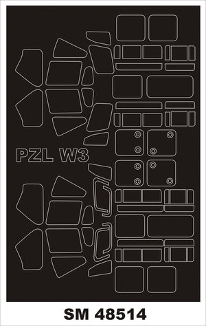 Montex SM48514 PZL W-3 SOKOL RÉPONSE 1/48