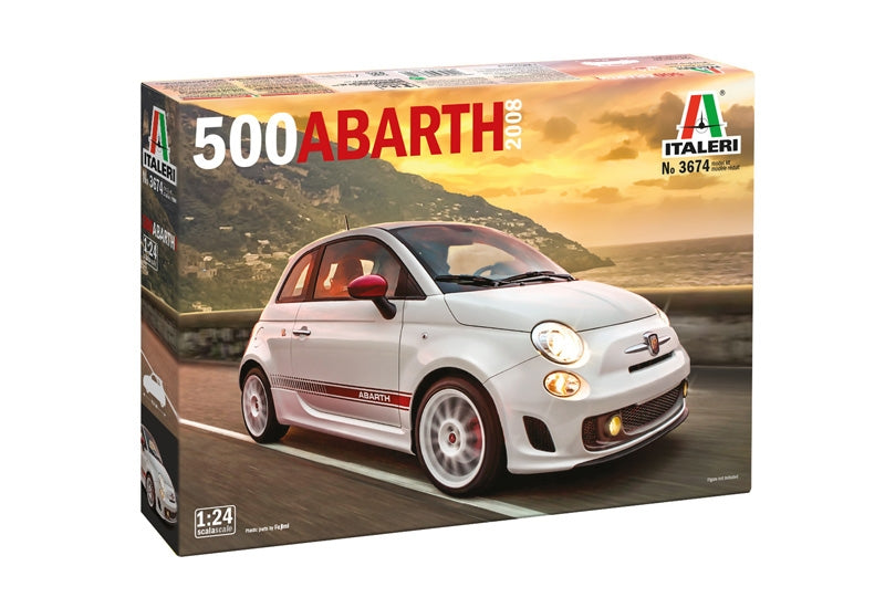 Italeri 3674 500 Abarth 2008 1/24