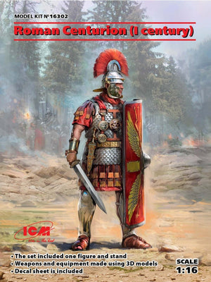 ICM 16302 Centurion romain (Ier siècle) (moules 100 % neufs) 1/16