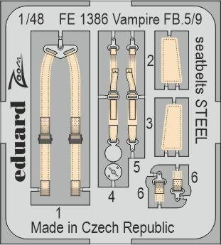 Eduard BIG49395 Vampire FB.9 AIRFIX 1/48 – image 5