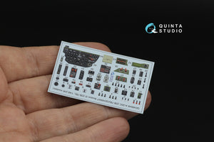 Quinta Studio QD48647 Boston III (DB-7B) 3D-Printed &amp; coloured Interior on decal paper (HK models) 1/48