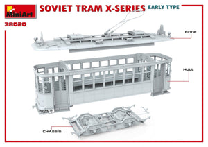 MiniArt 38020 SOVIET TRAM X-SERIES. EARLY TYPE 1/35 – zdjęcie 6